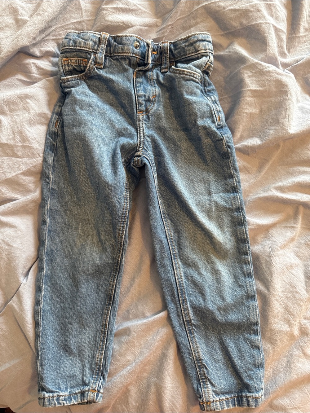 Denim&Co Light Blue Relaxed Fit Kids' Jeans